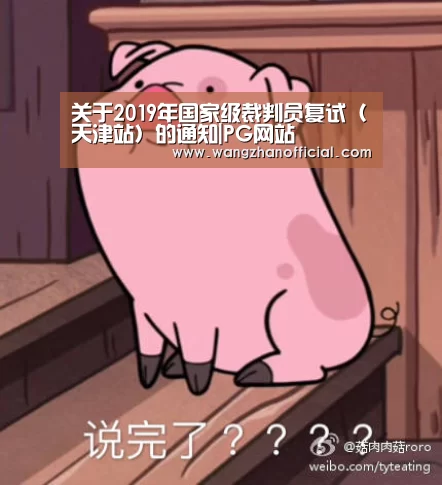 关于2019年国家级裁判员复试(天津站)的通知|PG网站(图1) PG网站